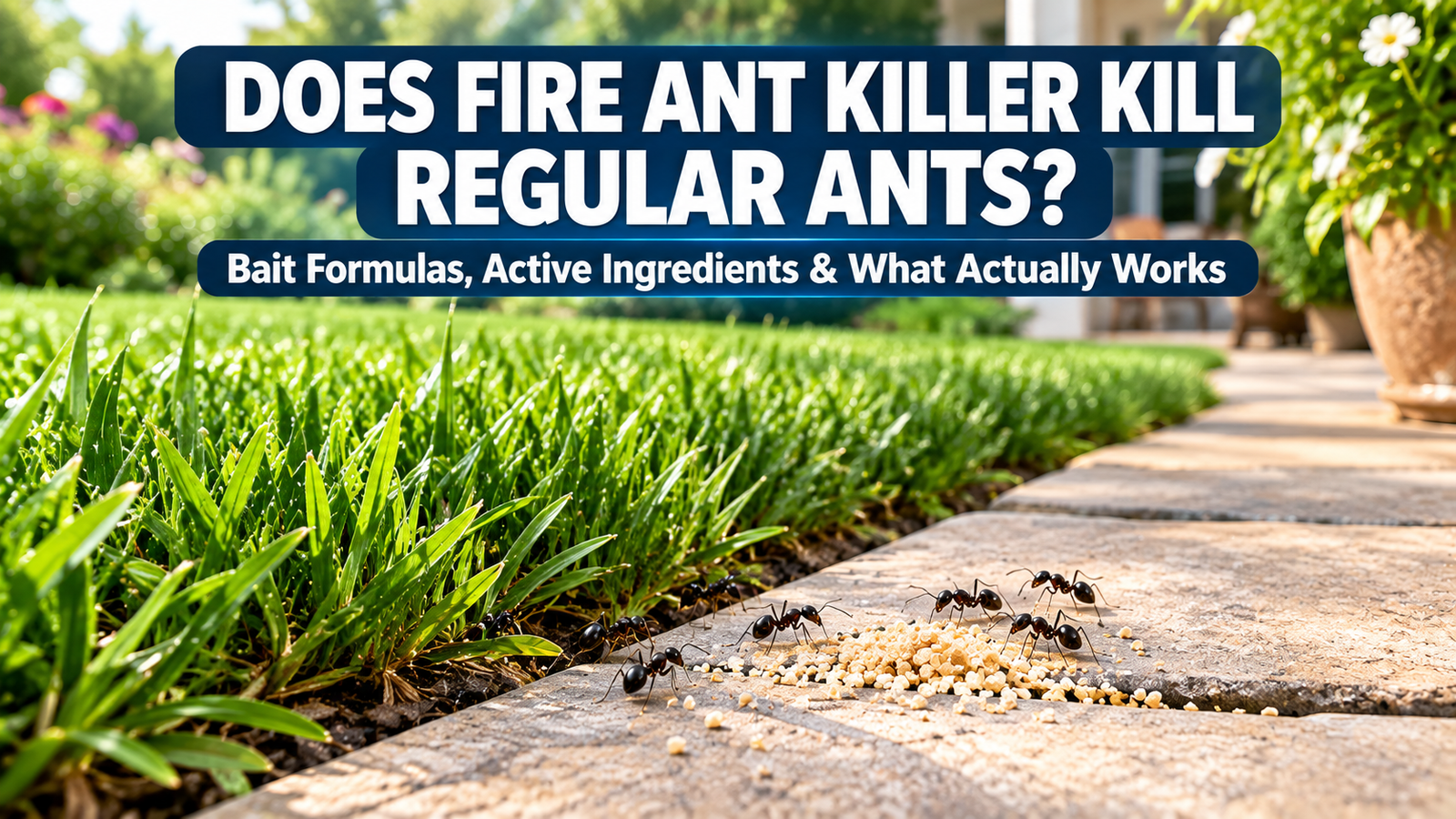Does Fire Ant Killer Kill Regular Ants