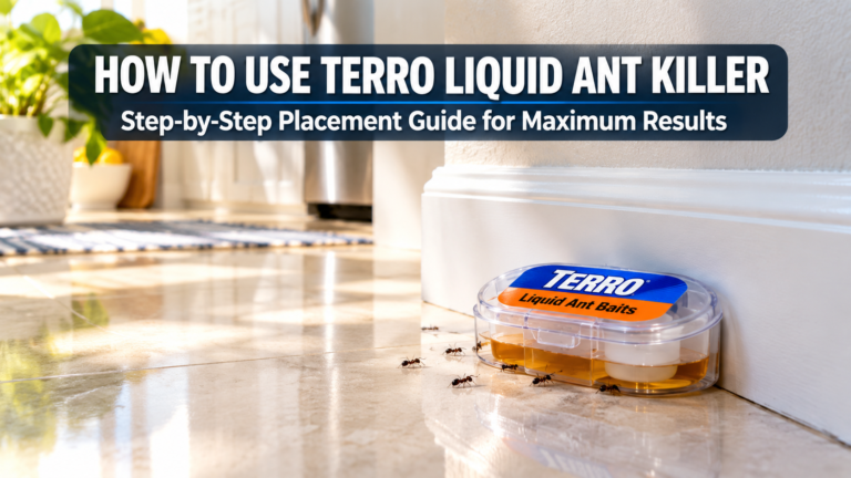 How to Use TERRO Liquid Ant Killer
