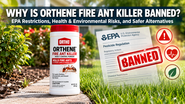 Why Is Orthene Fire Ant Killer Banned