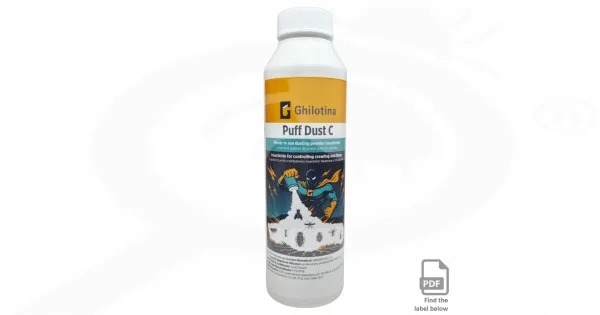 bifenthrin dust wall void application