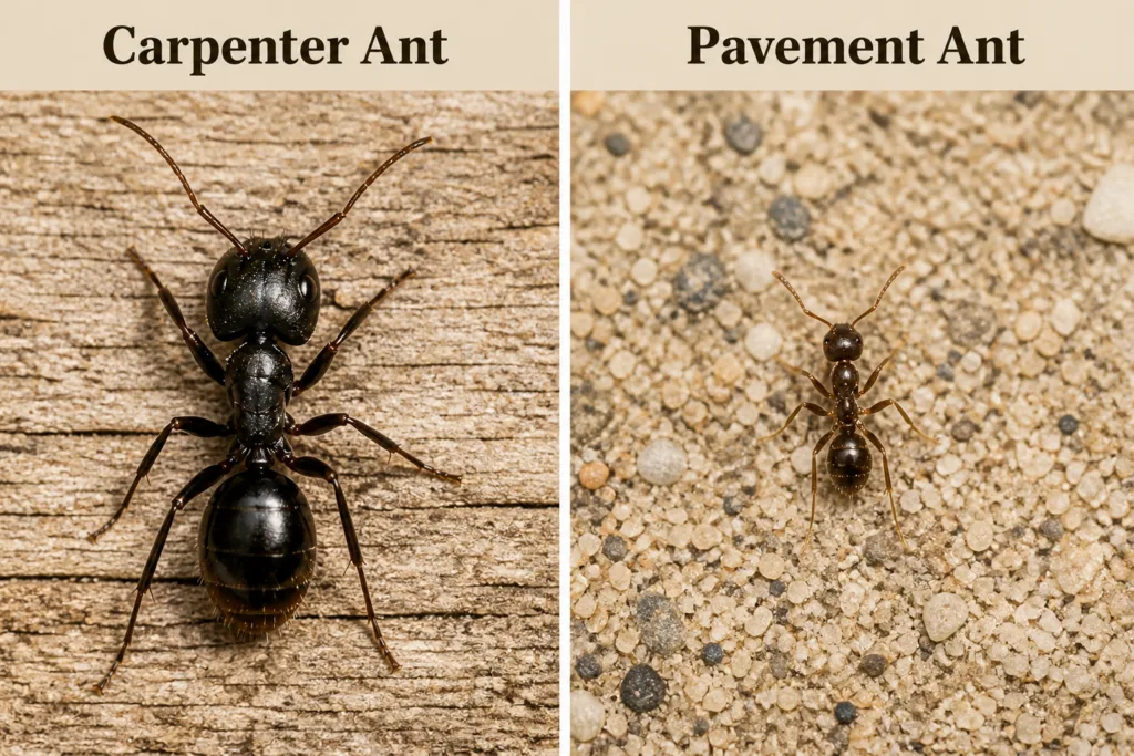 carpenter ant vs odorous house ant