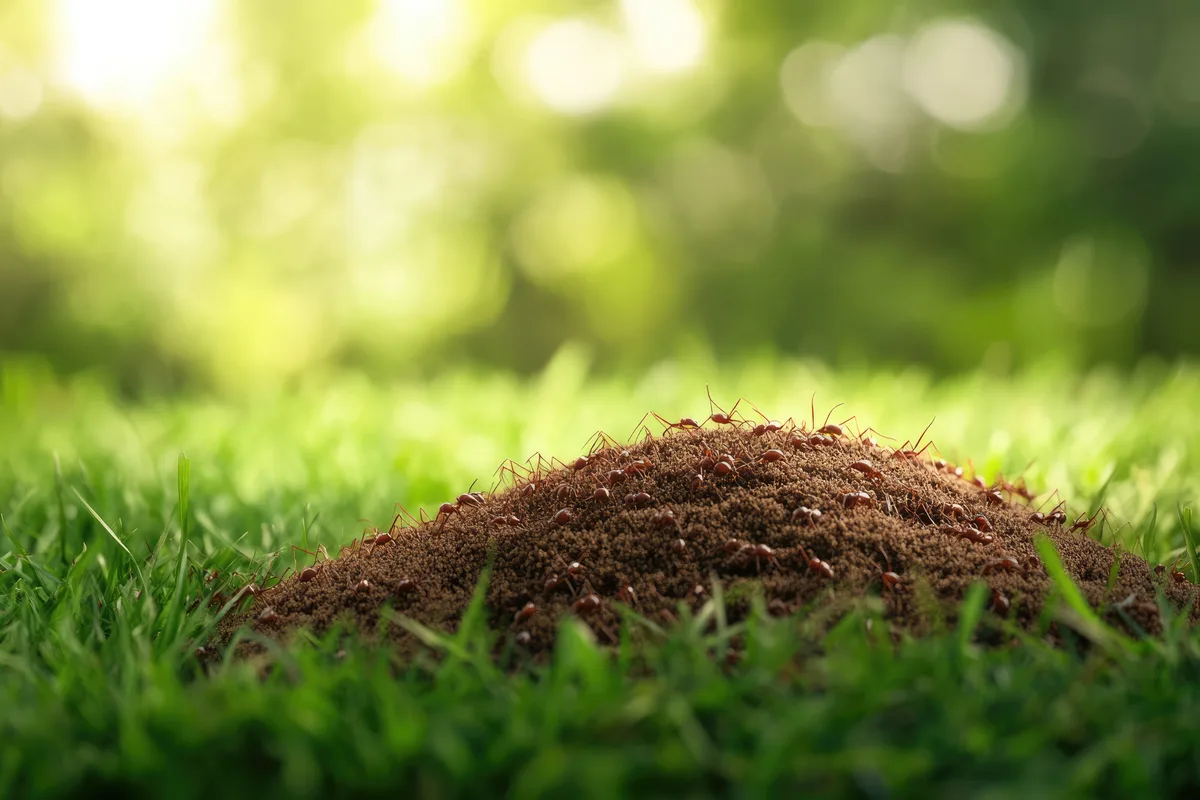 fire ant mound